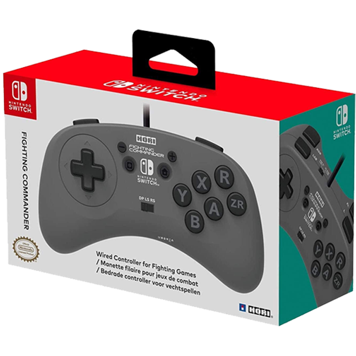 Manette Filaire Hori Fighting Commander pour Switch visuel-produit copie