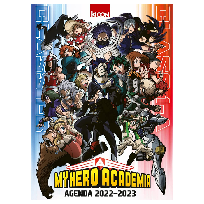 my hero academia agenda 2022 2023 visuel produit