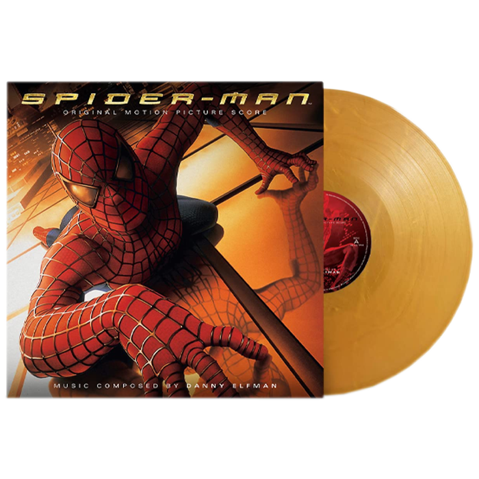 vinyle Spiderman édition gold 20 éme anniversaire visuel-produit copie