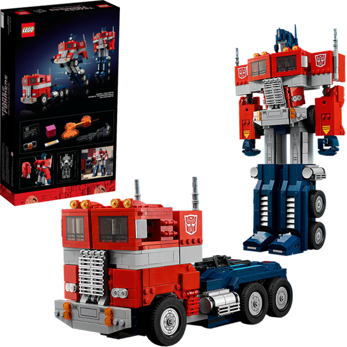 lego transformers optimus prime visuel produit