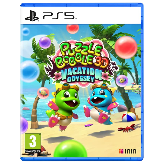 puzzle bubble 3D vacation odissey ps5 visuel produit