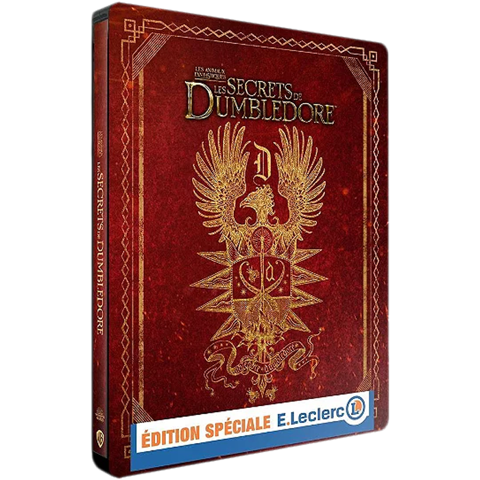 les secrets de dumbledore steelbook 4k leclerc visuel produit def