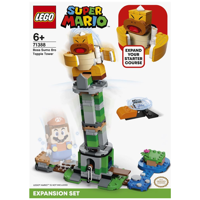 LEGO Mario 71388 La Tour Infernale du Boss Frère Sumo visuel-produit copie