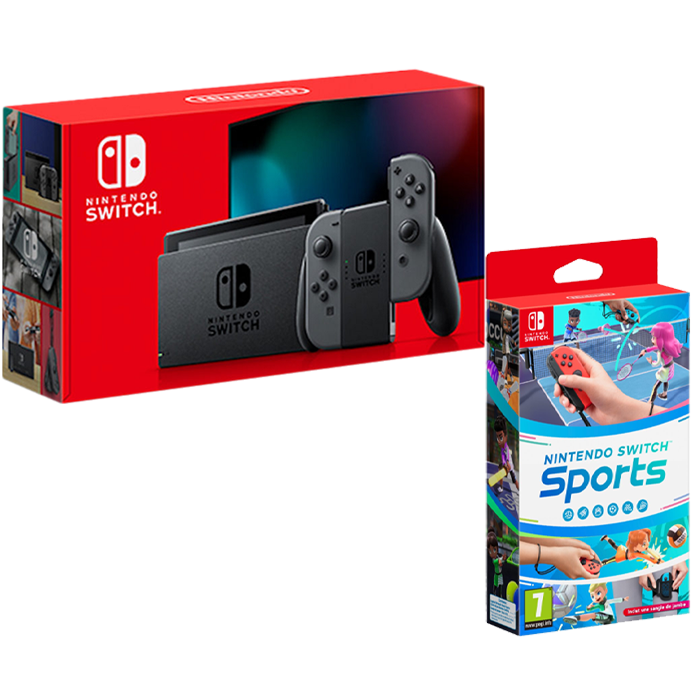 Pack Switch Grise + Nintendo Switch Sports visuel-produit copie