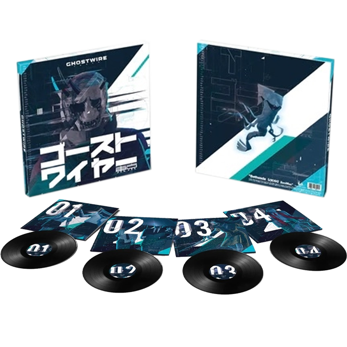 Ghostwire Tokyo Édition Deluxe Coffret 4 vinyles visuel-produit copie