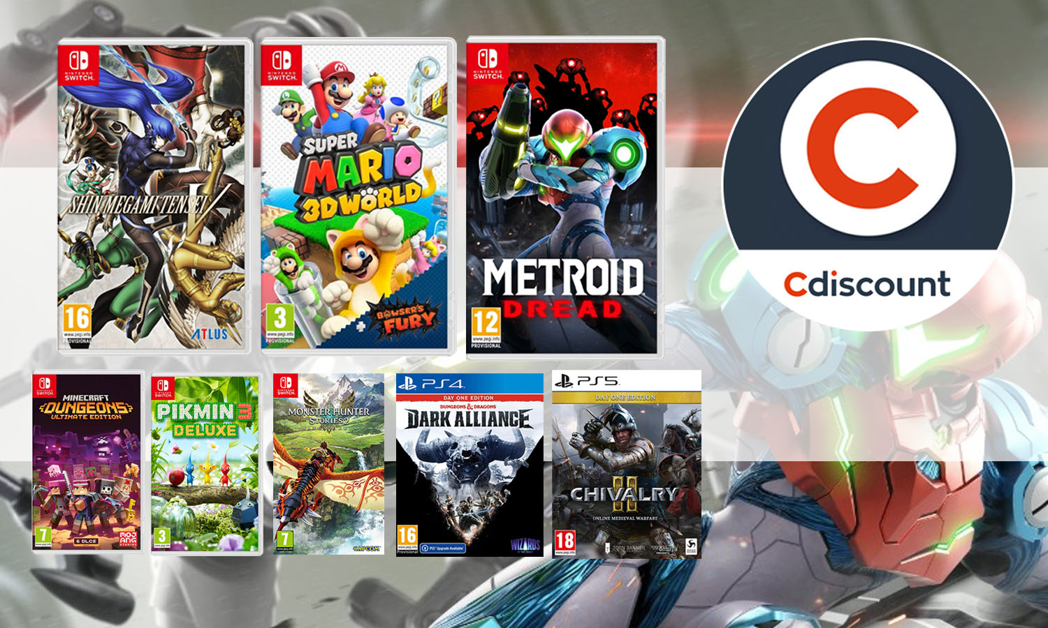 slider mea cdiscount codes affaire 30 CDAV