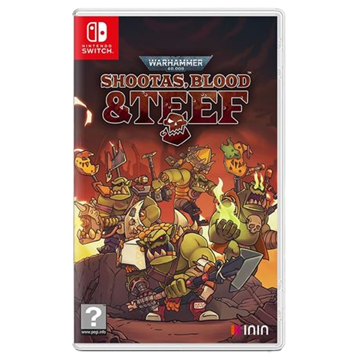 warhammer 40k shoota blood teef switch visuel produit