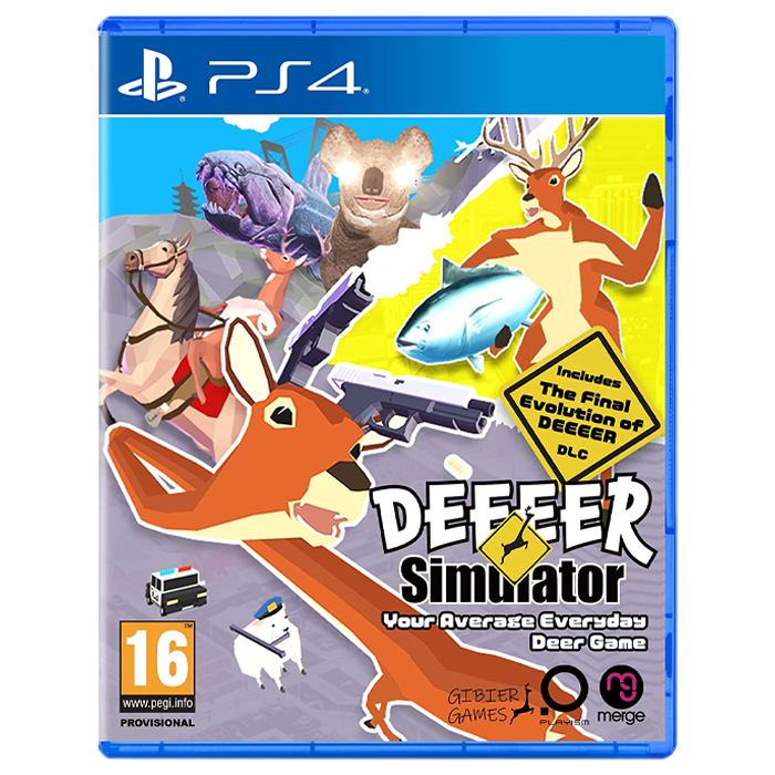 DEEEER Simulator Your Average Everyday Deer Game PS4 visuel-produit copie