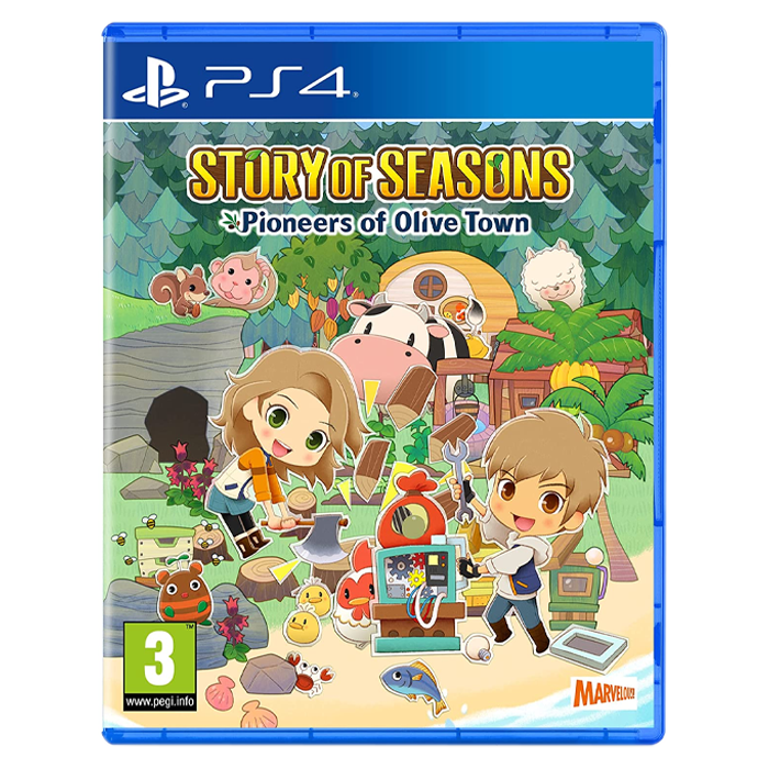 Story of Seasons Pioneers of Olive Town PS4 visuel-produit copie