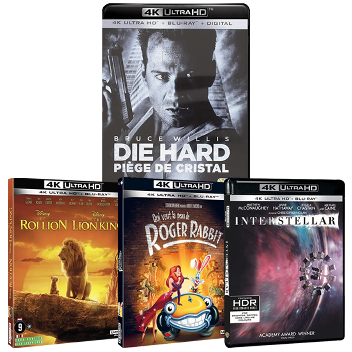 visuel promo blu ray 4k amazon
