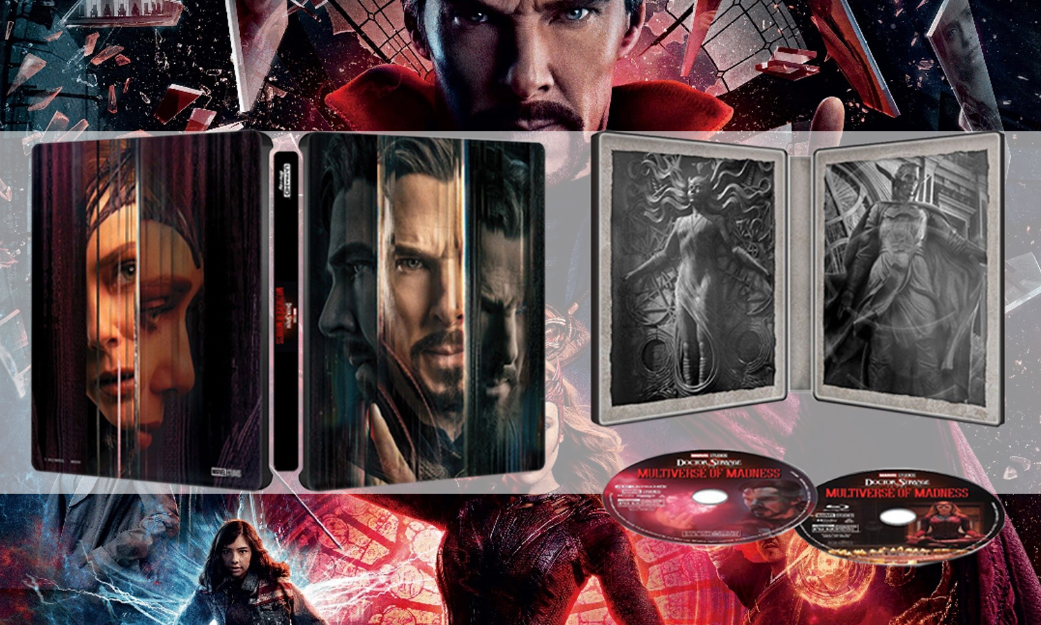 docteur strange 2 steelbook 4k visuel-slider