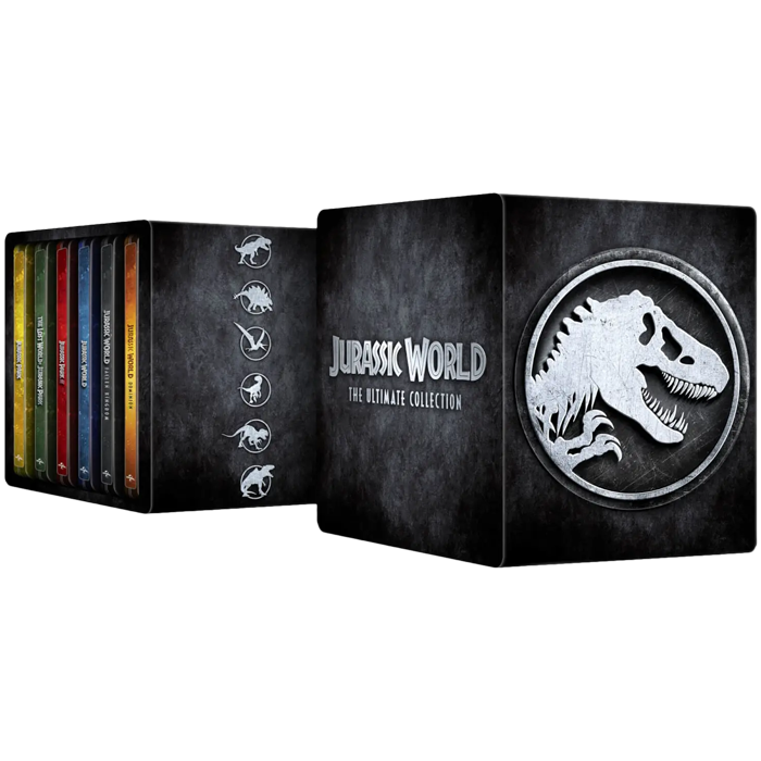 Jurassic World Ultimate Collection Steelbook Blu ray 4K
