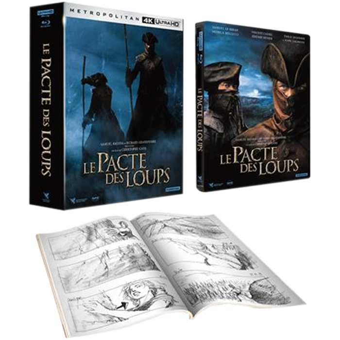 le pacte des loups 4k steelbook visuel off
