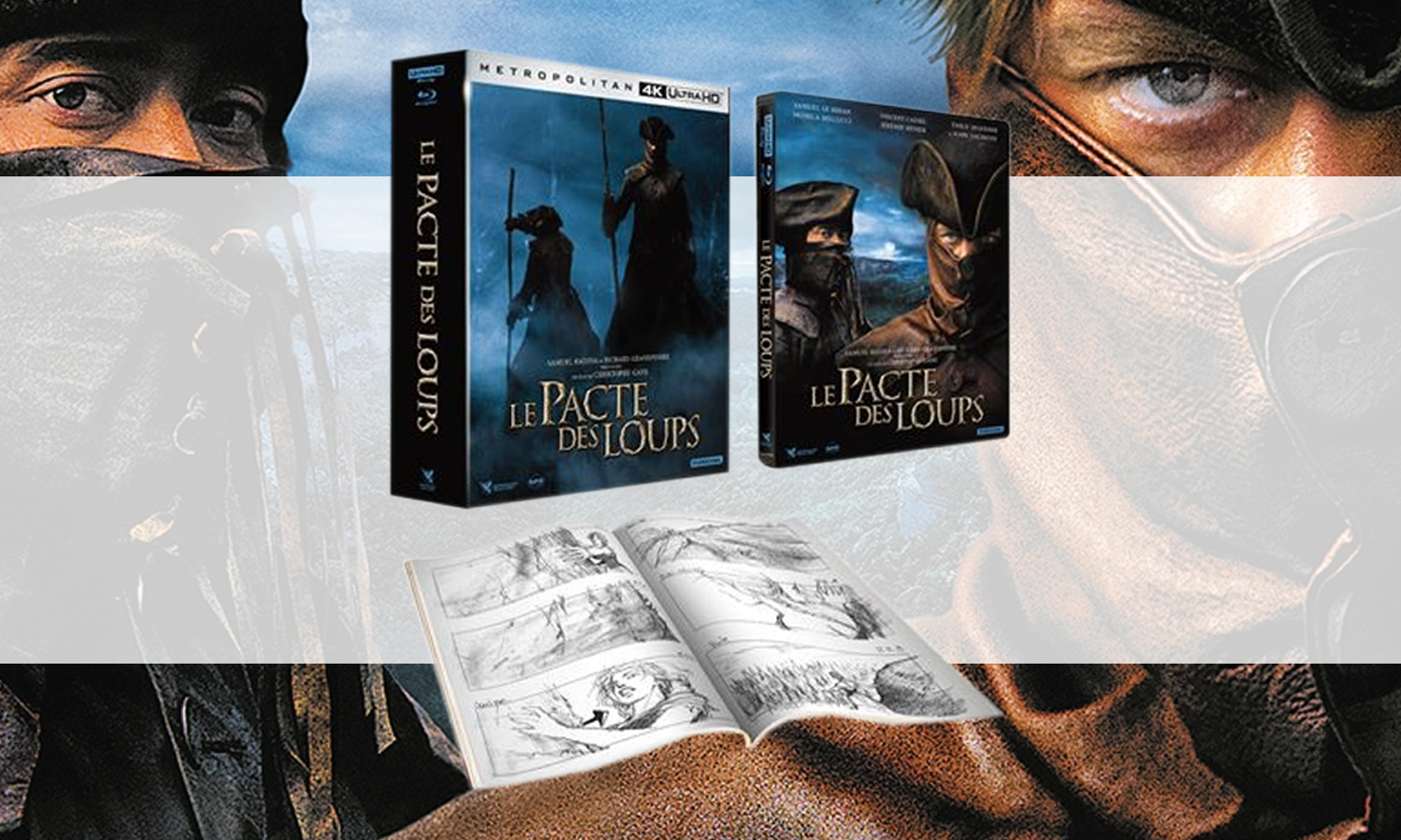 le pacte des loups 4k steelbook visuel slider off
