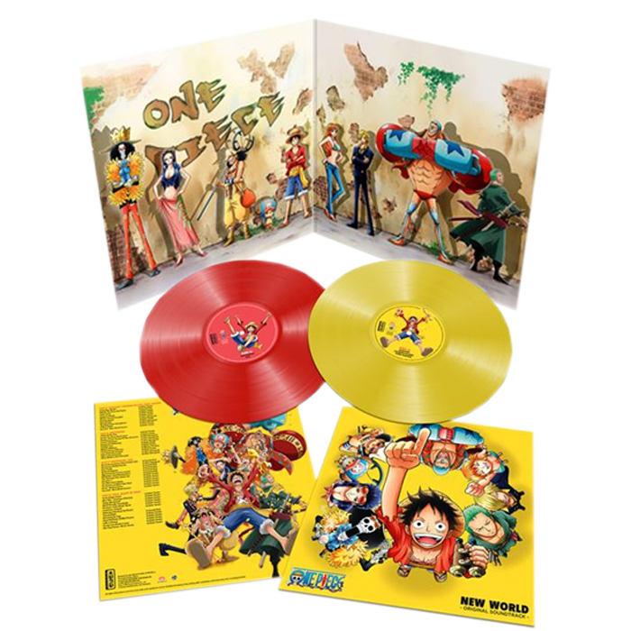 vinyl one piece rouge jaune fnac visuel-produit copie