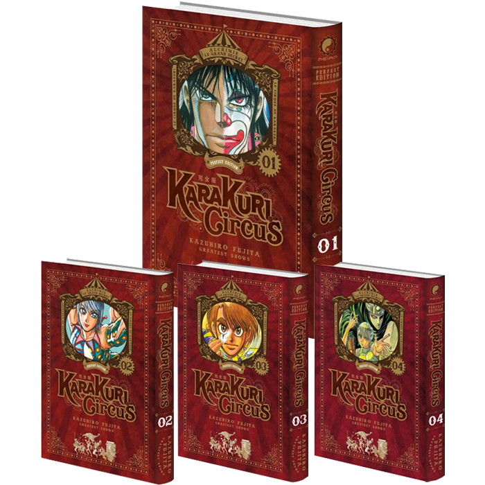 karakuri circus perfect edition tome 1 à 4 visuel produit
