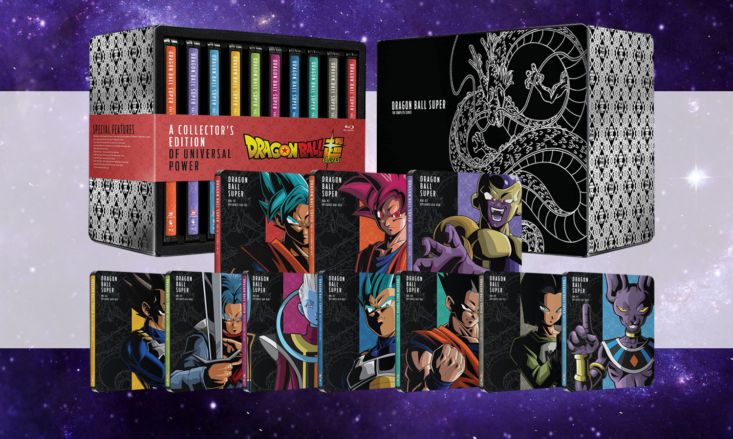 slider dragonball super intégrale blu ray steelbook
