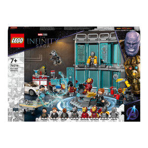 set lego armurerie iron man visuel produit