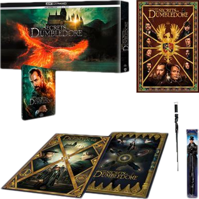 les secrets de dumbledore coffret 4k visuel produit definitif