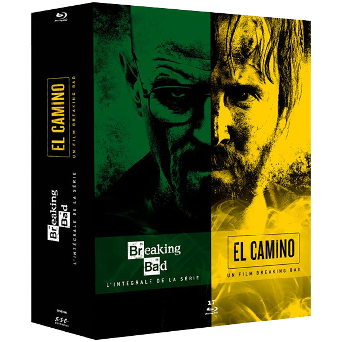 coffret breaking bad blu ray el camino visuel produit