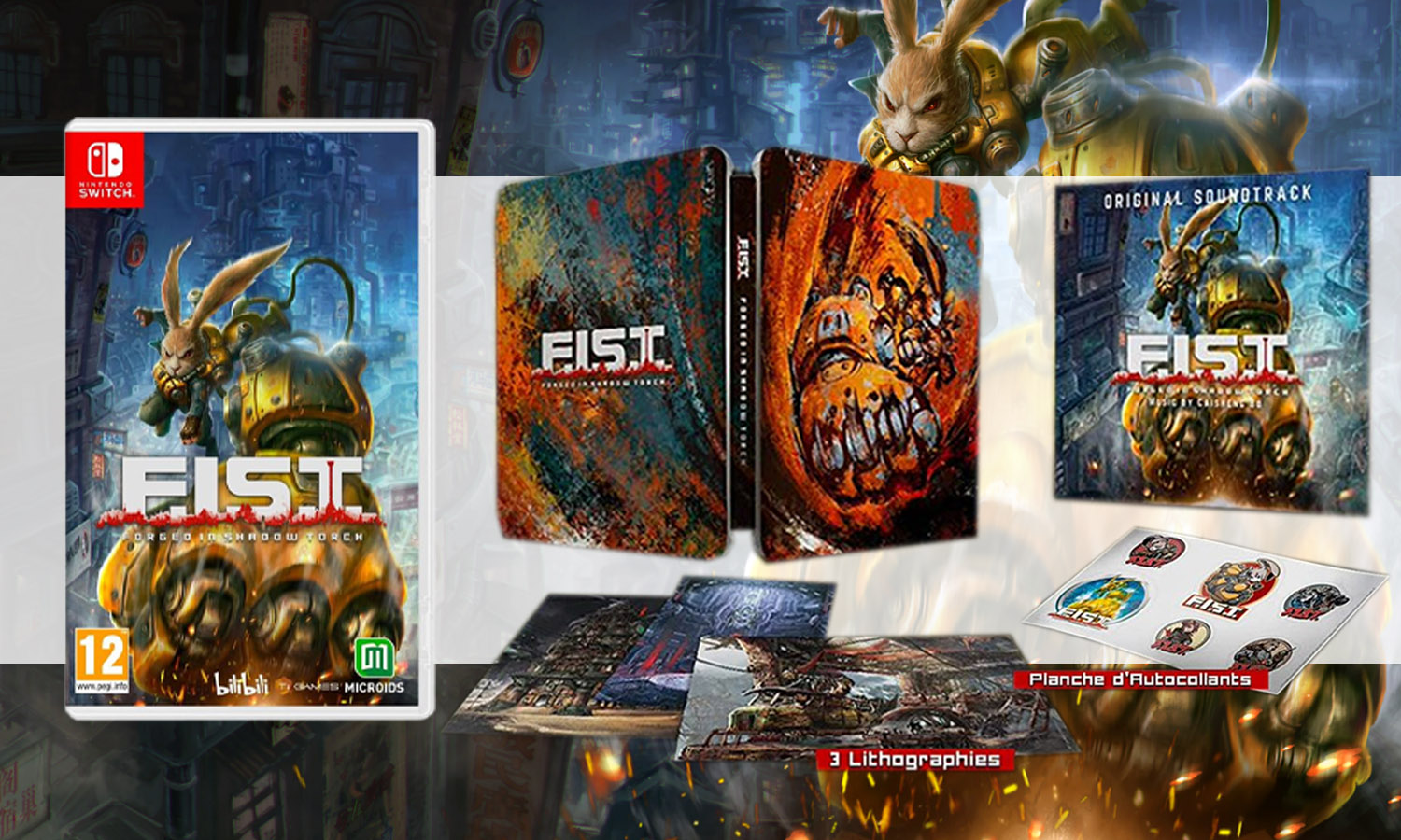 fist edition limitée switch visuel-slider