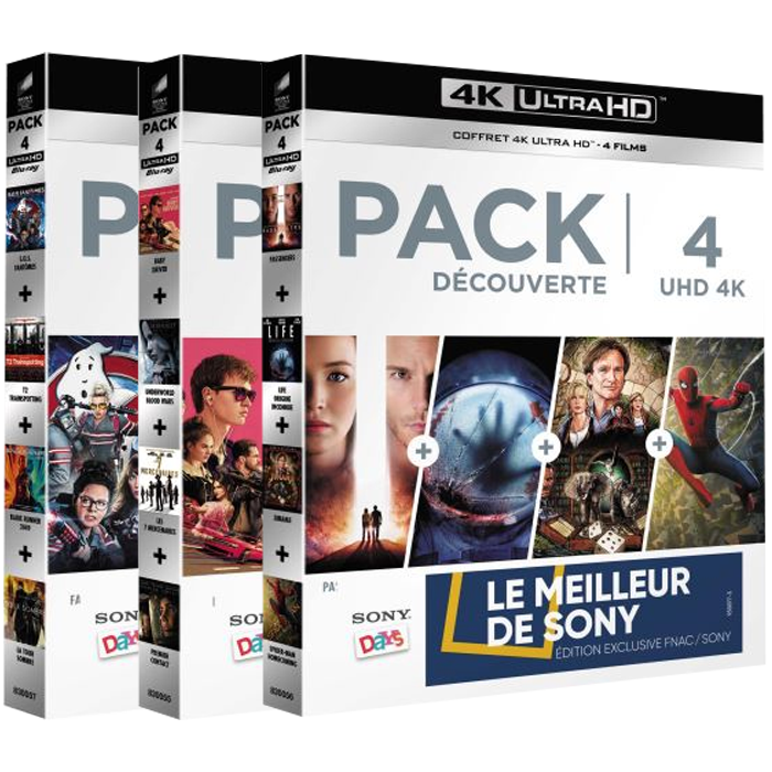 coffrets blu ray 4k en promo fnac visuel produit