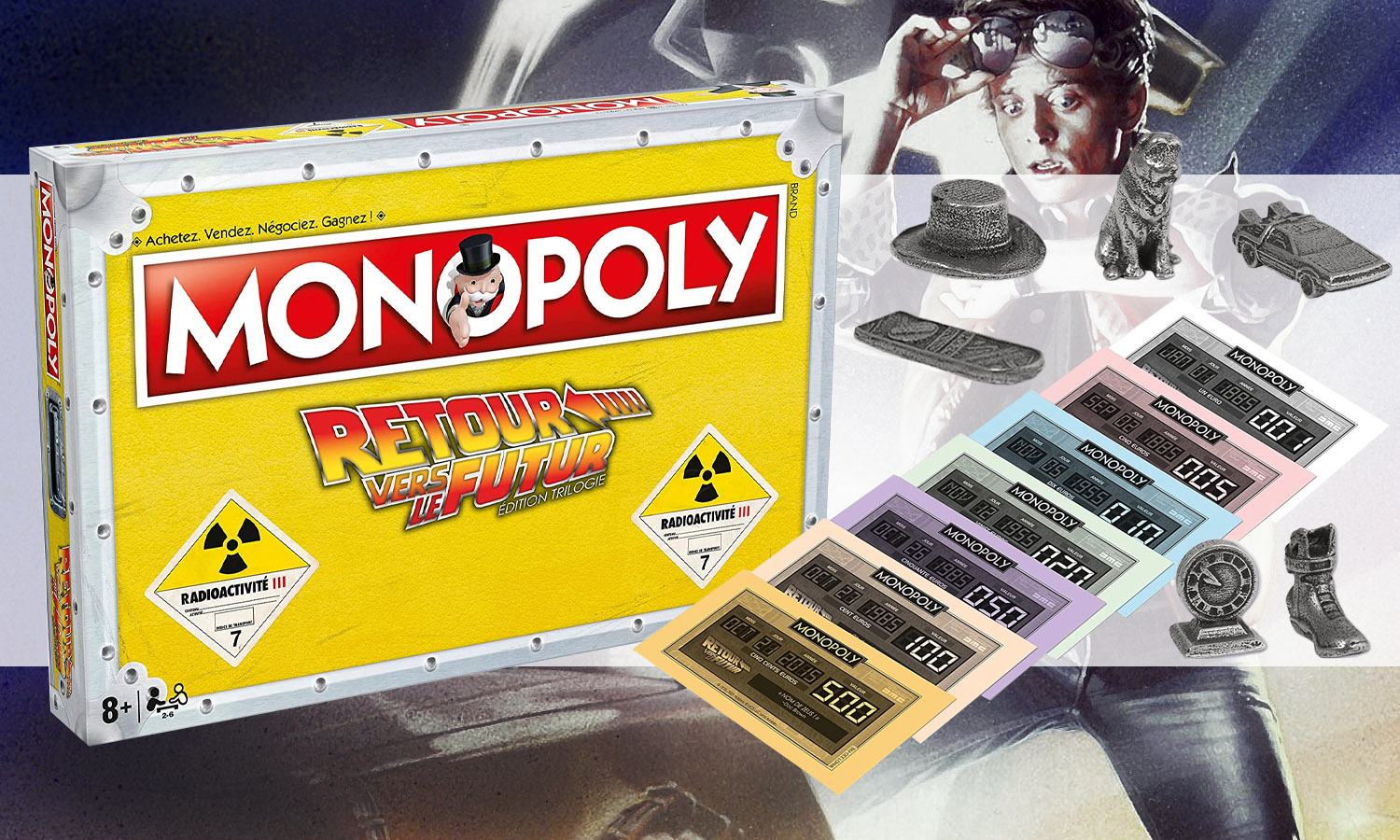 slider monopoly back to the future fnac edition