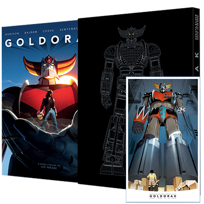 bd goldorak collector nouvelle version 2022 visuel produit