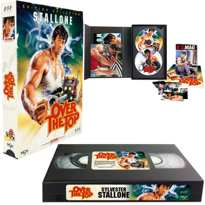 over the top combo dvd edition vhs visuel produit