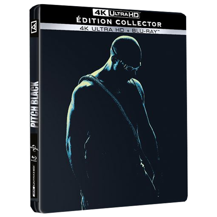 pitch black blu ray 4k steelbook visuel produit