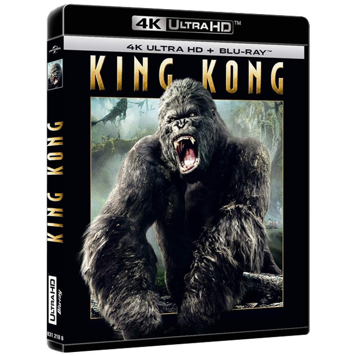 king kong blu ray 4k visuel produit