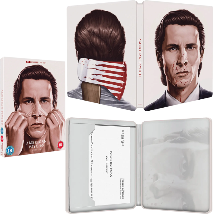 american psycho 4k steelbook visuel produit