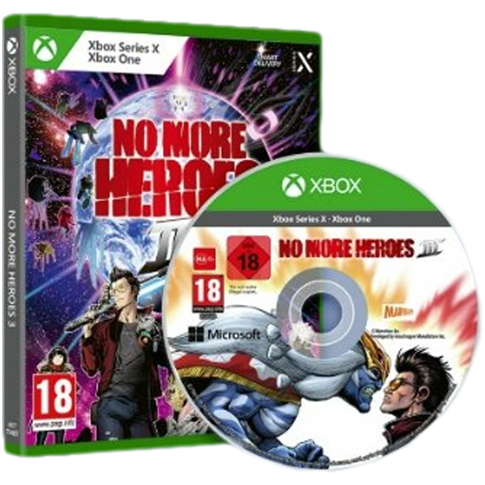 no more heroes 3 xbox visuel produit