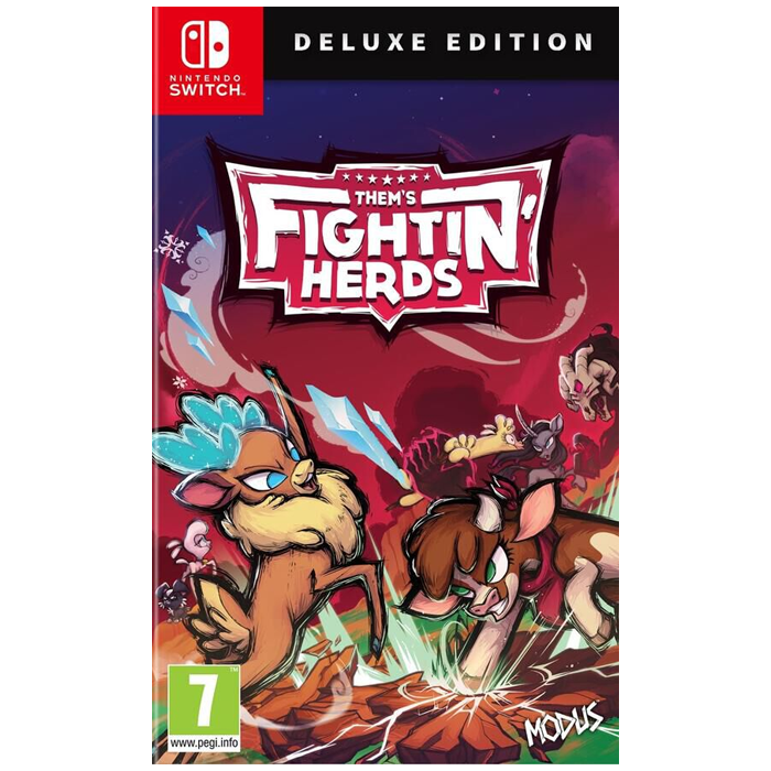 Them's Fightin' Herds Deluxe Edition sur Switch visuel-produit copie