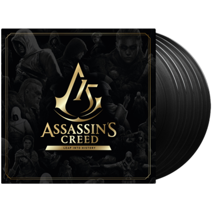 coffret vinyle assassins creed leap into history visuel produit