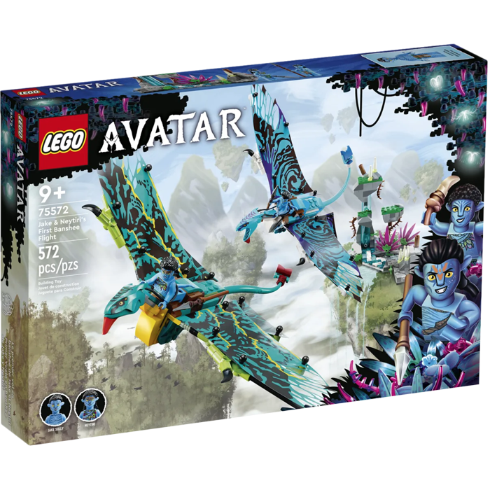 Lego Avatar Le Premier Vol en Banshee de Jake et Neytiri 75572 visuel produit