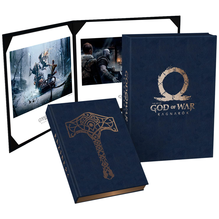 artbook deluxe god of war ragnarok visuel produit