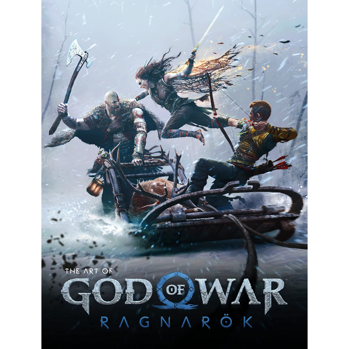 Artbook Grand Format God of War Ragnarok visuel produit