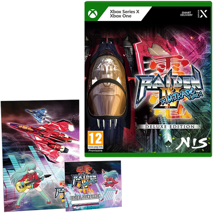 raiden mikado edition deluxe remix visuel produit xbox