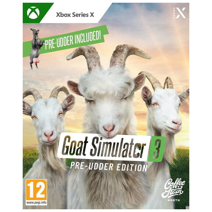 goat simulator visuel produit xbox series