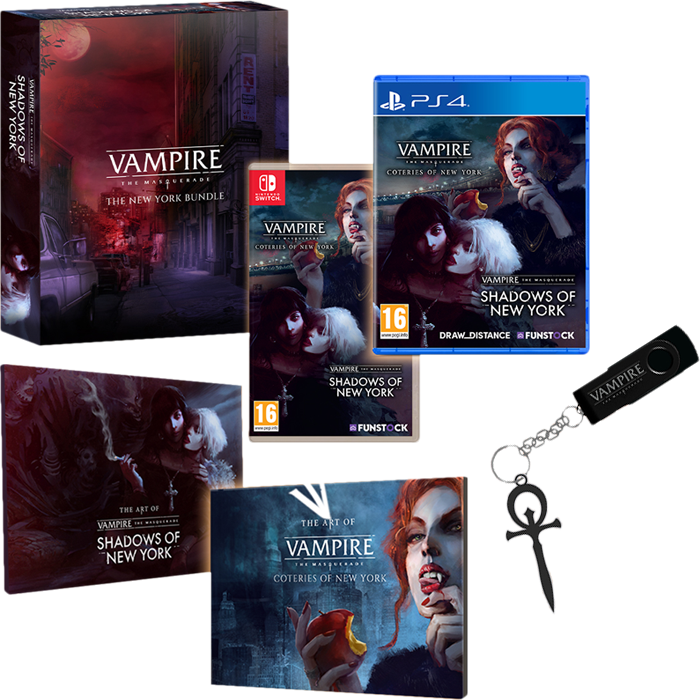 vampire the masquerade new york bundle collector ps4 switch visuel produit