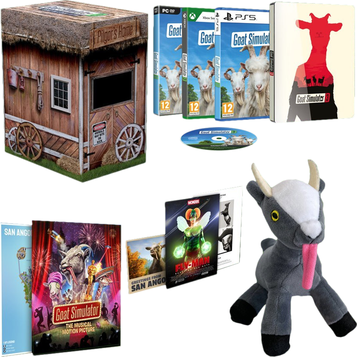goat simulator 3 collector visuel produit