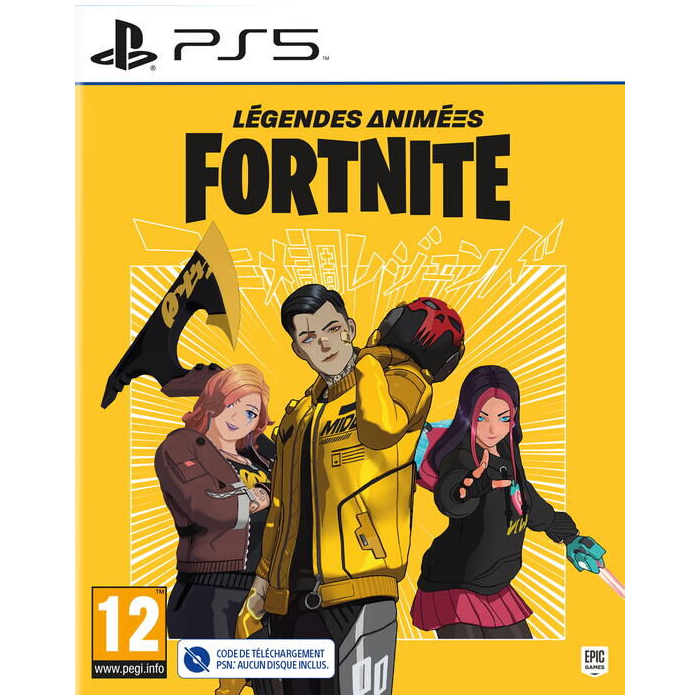 Fortnite pack Légendes Animées PS5 visuel-produit copie
