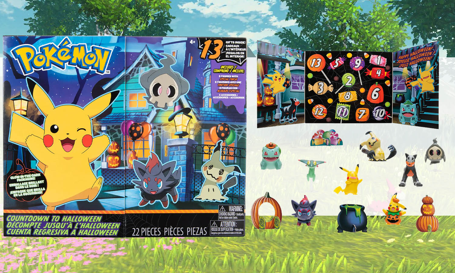 Calendrier Pokemon d'Halloween visuel-slider