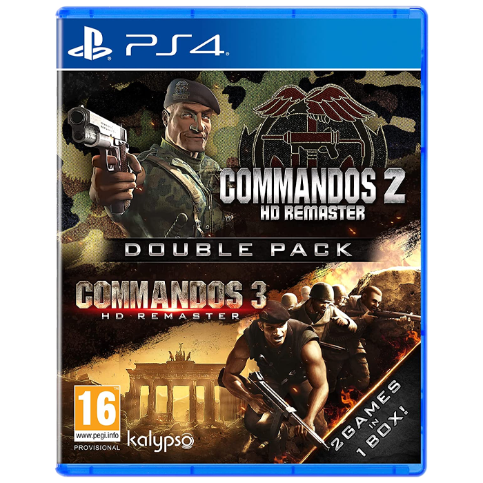 Commandos 2 et 3 double pack PS4 visuel-produit copie