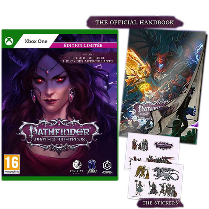 Pathfinder Wrath of the Righteous Xbox visuel-produit copie