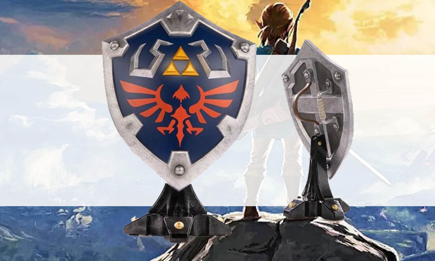 figurine Bouclier zelda visuel slider