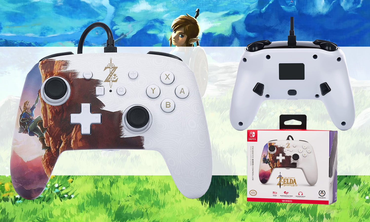 manette filaire heros ascent visuel slider horizontal