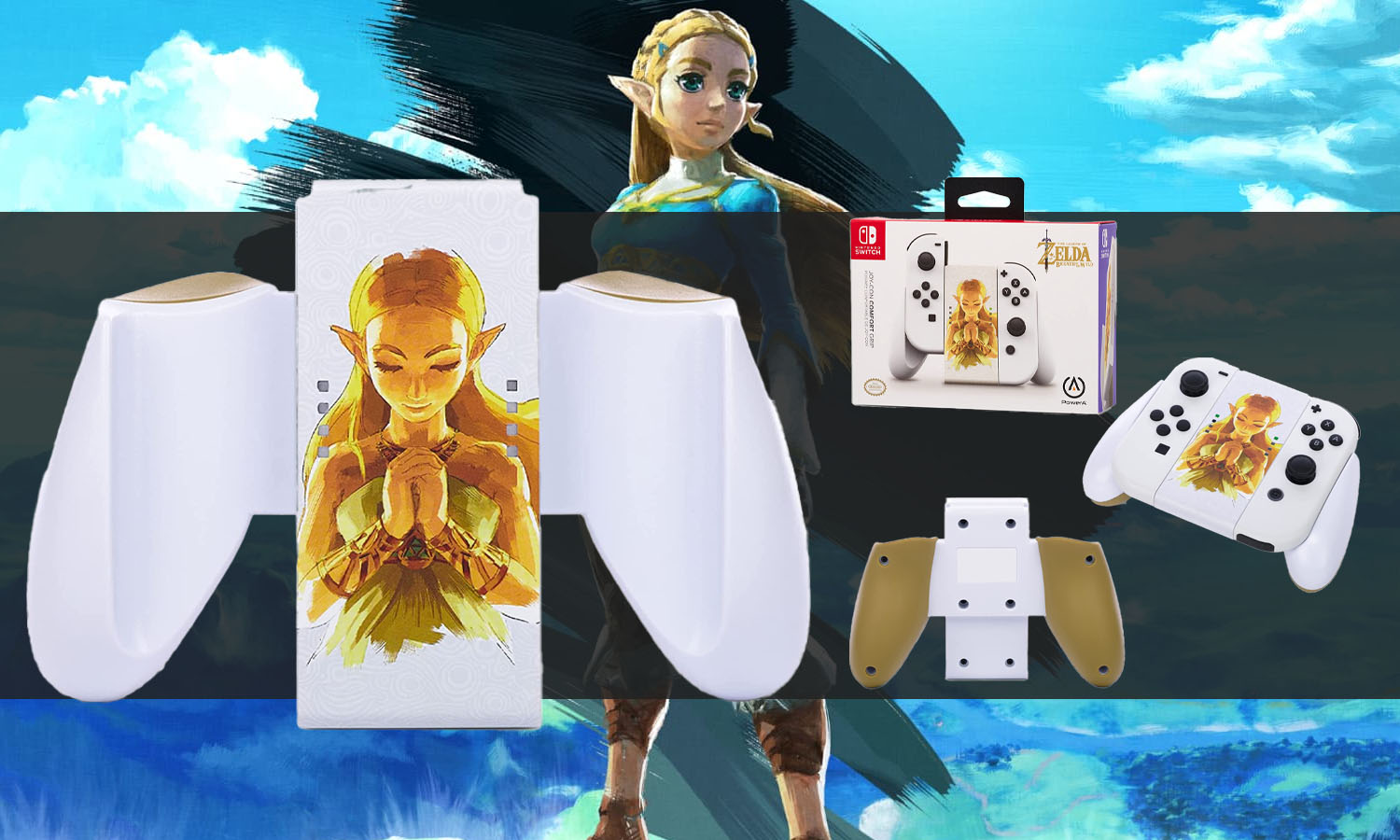 confort grip princess zelda visuel slider horizontal