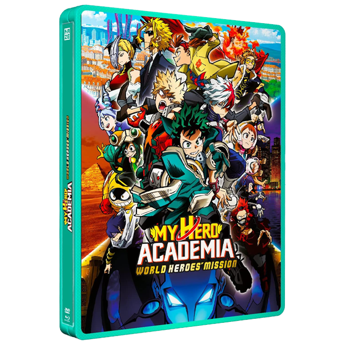 My Academia World Heroes' Mission Édition boîtier SteelBook visuel-produit copie